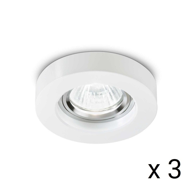 Spot BLUES Rond Blanc 1x50W IDEAL LUX 113999