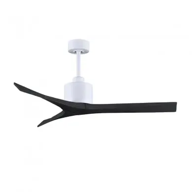 Ventilateur de Plafond Mollywood 132cm Blanc Noir ATLAS FAN MW-MWH-BK-52