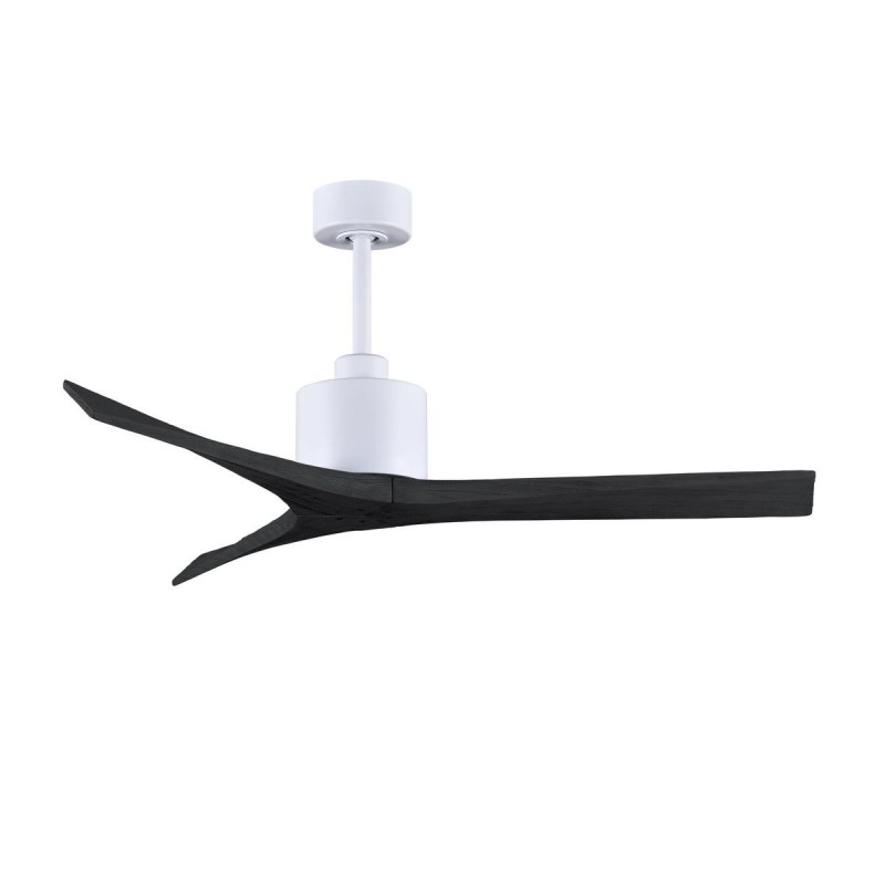 Ventilateur de Plafond Mollywood 132cm Blanc Noir MAT_MW-MWH-BK-52 MW-MWH-BK-52 Ventilateur de Plafond Mollywood 132cm Blanc Noir ATLAS FAN MW-MWH-BK-52