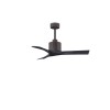 Ventilateur de Plafond Nan 107cm Bronze Noir ATLAS FAN NK-TB-BK-42