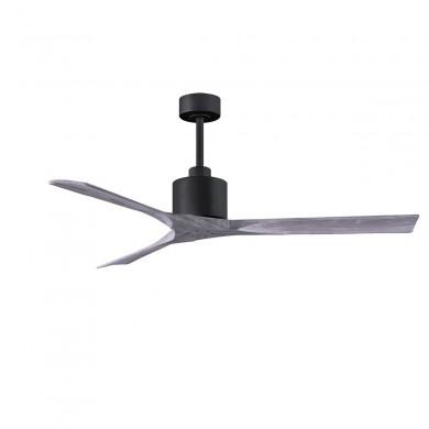 Ventilateur de Plafond Nan 152cm Noir Bois Vieilli ATLAS FAN NK-BK-BW-60