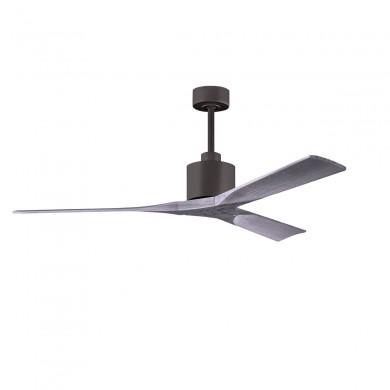 Ventilateur Plafond Nan 152cm Bronze Bois Vieilli ATLAS FAN NK-TB-BW-60