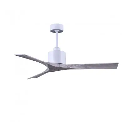 Ventilateur Plafond Nan 132cm Blanc Bois Vieilli ATLAS FAN NK-WH-BW-52