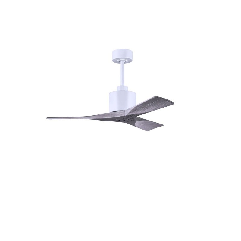 Ventilateur de Plafond Nan 107cm Blanc Bois Vieilli MAT_NK-WH-BW-42 NK-WH-BW-42 Ventilateur de Plafond Nan 107cm Blanc Bois Vieilli ATLAS FAN NK-WH-BW-42