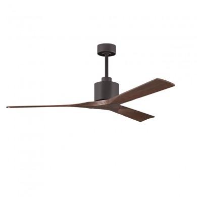 Ventilateur de Plafond Nan 152cm Bronze Noyer ATLAS FAN NK-TB-WA-60