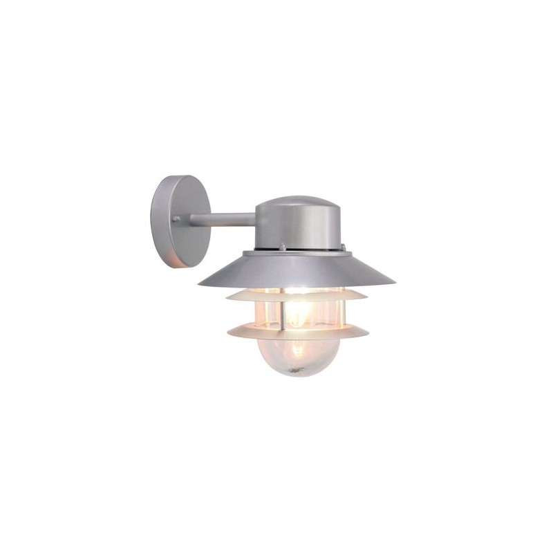 Applique Extérieure Copenhagen 1x60W E27 Argenté ELSTEAD LIGHTING COPENHAGEN