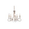 Lustre Christina 5x60W Argent doré ELSTEAD LIGHTING crt5