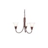 Lustre Emily 3x60W Cuivre patiné ELSTEAD LIGHTING em3cp