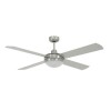 Ventilateur de plafond Futura Mood 132cm Chrome BOUTICA DESIGN 213009