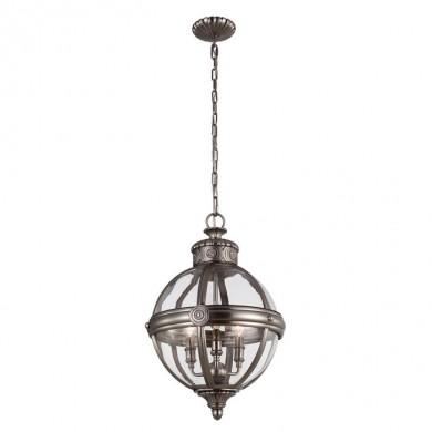 Lustre Adams 3x60W Argent foncé FEISS feadams3panl