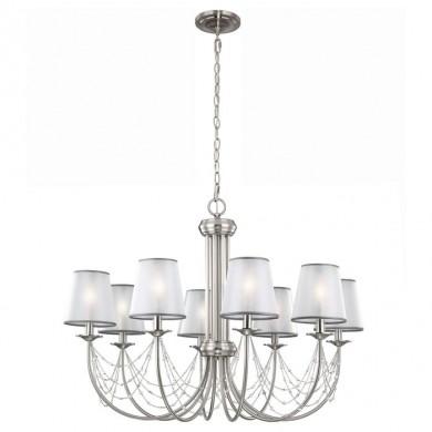 Lustre Aveline 8x60W Argent FEISS feaveline8