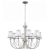 Lustre Aveline 8x60W Argent FEISS feaveline8