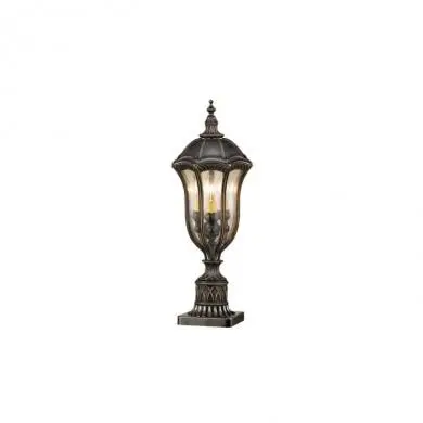 Borne Baton Rouge 3x60W Marron foncé doré FEISS febatonrg3