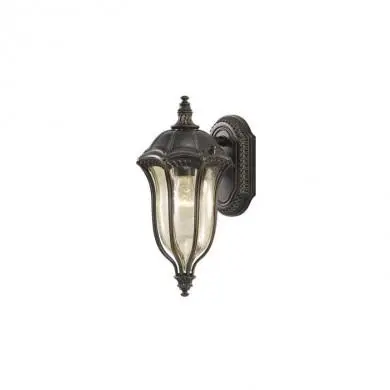 Applique Murale Baton Rouge 1x100W Marron foncé doré FEISS febatonrgs
