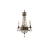 Lustre Style Montgolfiere Bellini 4x60W Bronze FEISS febellini4