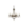 Lustre Bellini 6x60W Bronze et bronze foncé FEISS febellini6