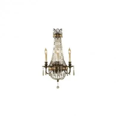 Applique Murale Bellini 3x60W Bronze et bronze foncé FEISS febelliniw3