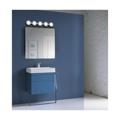 Applique Murale Abbi 5x4W LED Chrome Opale AC_A380010C A380010C Applique Murale Abbi 5x4W LED Chrome Opale ACB A380010C