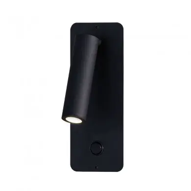 Applique Murale Aron 1x3W LED Noir AC_E32401N E32401N Applique Murale Aron 1x3W LED Noir ACB E32401N