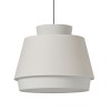 Suspension Aspen 1x15W E27 Blanc Lin H2880 ACB C39166BLI