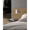 Applique tête de lit Murale Boheme 1x3W LED Blanc avec Interrupteur ACB E382620B