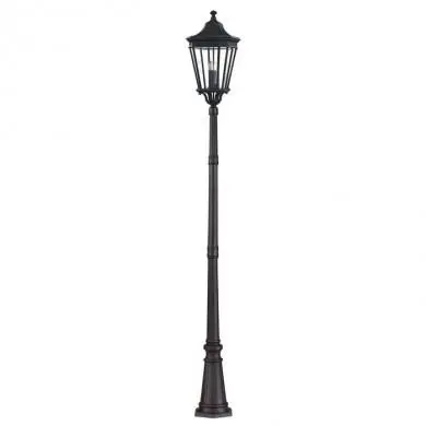 Lampadaire exterieur Cotswold 3x60W Noir ELS_fecotsln5lbk fecotsln5lbk Lampadaire exterieur Cotswold 3x60W Noir FEISS fecotsln5lbk