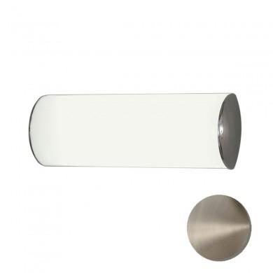 Applique pour salle de bain Noir Mat et boule en verre blanc : Modèle PARMA  par ACB - Luminaires Privés