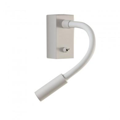 Applique Murale Tête de lit Cio 1x3W LED Blanc AC_A32391B A32391B Applique Murale Tête de lit Cio 1x3W LED Blanc ACB A32391B