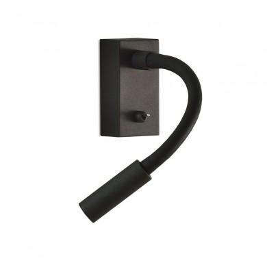 Applique Liseuse Cio 1x3W LED Noir AC_A32391N A32391N Applique Liseuse Cio 1x3W LED Noir ACB A32391N