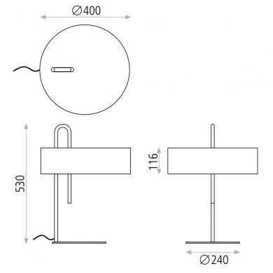 Lampe Clip 1x15W Noir ACB S8178N