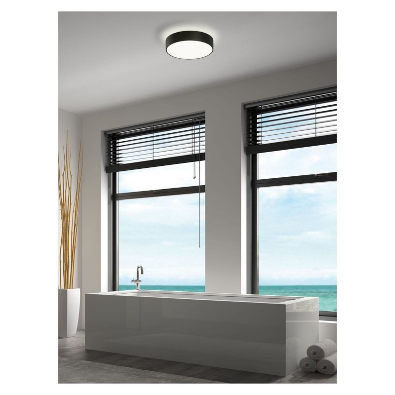 Plafonnier Dins 1x18W LED Noir 3000K AC_P039520NL P039520NL Plafonnier Dins 1x18W LED Noir 3000K ACB P039520NL