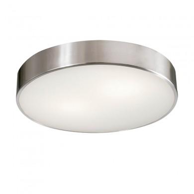 Plafonnier Dins 1x24W LED Nickel Satiné 3000K ACB P03953NMSL