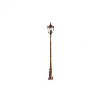 Lampadaire exterieur English Bridle 3x60W Bronze foncé FEISS feeb5lbrb