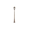 Lampadaire exterieur English Bridle 3x60W Bronze foncé FEISS feeb5lbrb