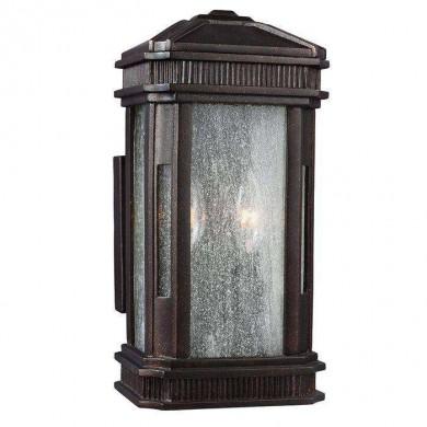 Applique Murale Exterieur Federal Bronze 2x60W E14 FEISS FE-FEDERAL-S