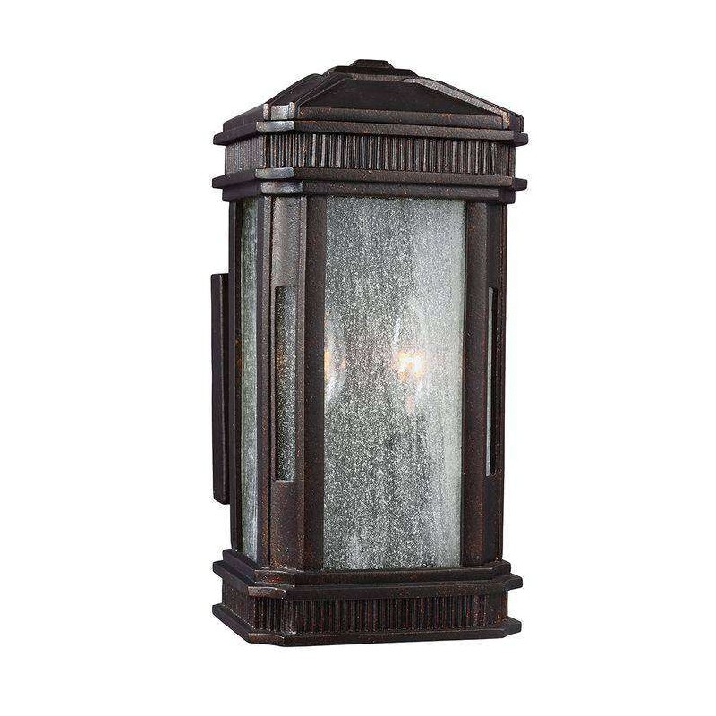 Applique Murale Exterieur Federal Bronze 2x60W E14 FEISS FE-FEDERAL-S