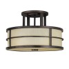 Plafonnier Interieur Fusion Bronze 3x60W E27 H229mm FEISS FE-FUSION-SF