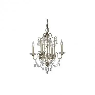 Lustre Gianna 4x60W Argent doré ELS_fegianna4 fegianna4 Lustre Gianna 4x60W Argent doré FEISS fegianna4
