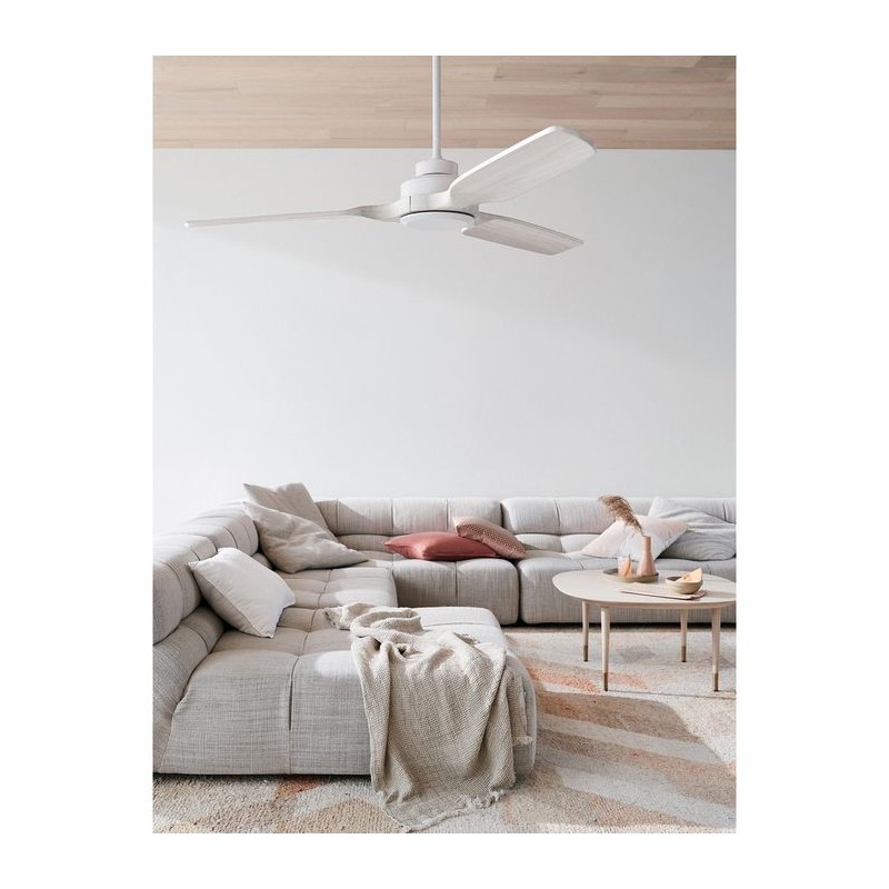 Ventilateur de plafond Soalhaven 142cm Blanc BOUTICA DESIGN 213052