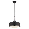 Suspension Holloway 4x75W Argent et Noir FEISS feholloway4pb