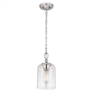Suspension Hounslow 1x60W Nickel Poli FEISS fehounslowppn