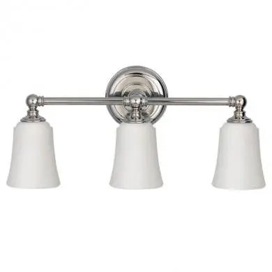 Applique Murale Huguenot 3x40W Argent ELS_fehugolake3bath fehugolake3bath Applique Murale Huguenot 3x40W Argent FEISS fehugolake3bath