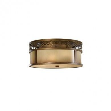 Plafonnier Justine 3x60W Bronze FEISS fejustinef