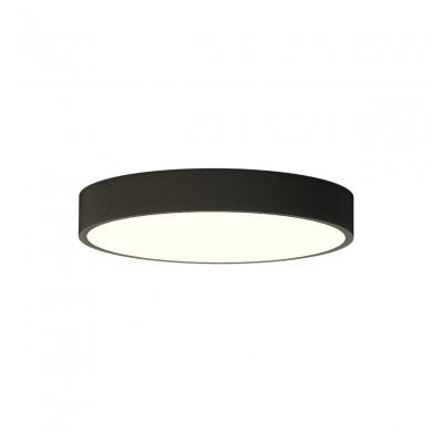 Plafonnier London 1x22W LED Noir 4000K ACB P376041N