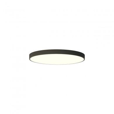 Plafonnier Plat London 1x72W LED Noir 3000K ACB P376080N