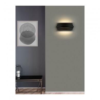 Applique Murale Luxur 1x22.1W LED Noir ACB A38400N