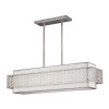 Lustre Kenney Argenté 5x60W E27 FEISS FE-KENNEY-ISLE