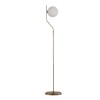 Lampadaire Maui 1x15W Opale Mate Or Antique ACB H81631O