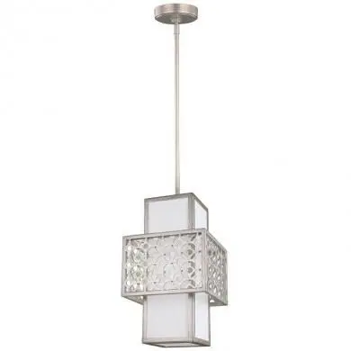 Suspension Kenney Argenté 1x60W E27 FEISS FE-KENNEY-MP