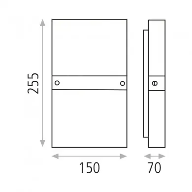 Applique Murale Milano 2x9W Nickel Satiné AC_A163291NMS A163291NMS Applique Murale Milano 2x9W Nickel Satiné ACB A163291NMS